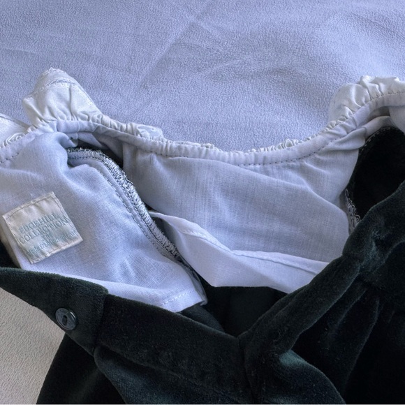 Edgehill Collection Short Sleeve Velvet‎ Lace Babydoll Dress New 3 month baby - Picture 3 of 8